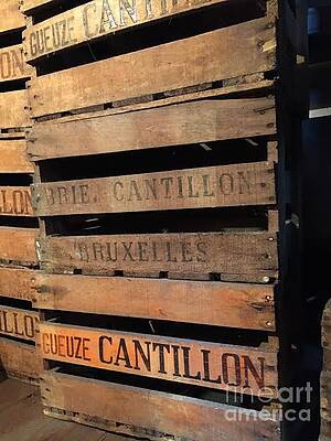 Wall Art - Photograph - Cantillon Crates by Evan N