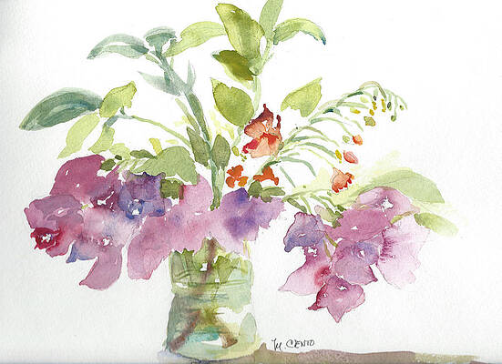 Caribbean Gift Painting By Mafalda Cento