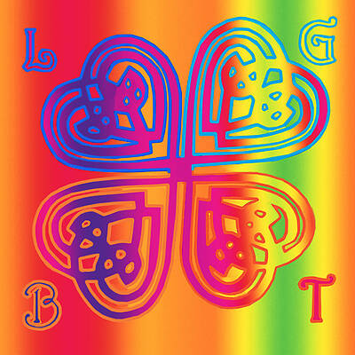 Celtic Knot Rainbow by Philip Brent Celtic Knot Rainbow by Philip Brent