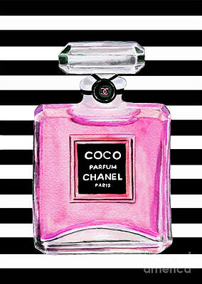 Coco Chanel Art - Pixels