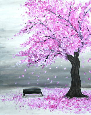 Cherry Blossom Paintings Page 12 Of 53 Fine Art America