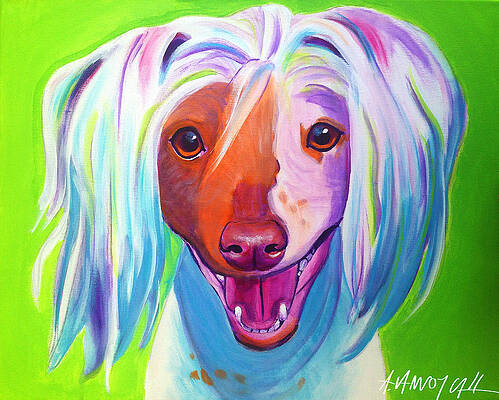 Dancing Dog Paintings Pixels