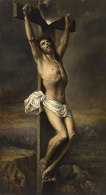 Christ on the Cross Print by Gustave Dore