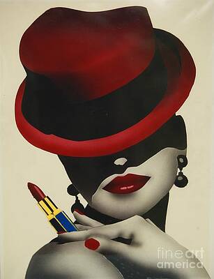 Ladies Hats Paintings Fine Art America