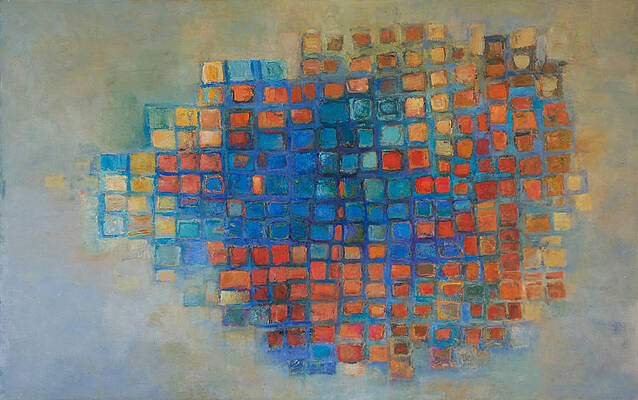 Chromatic Mist 2 Painting By Stephen Dwyer