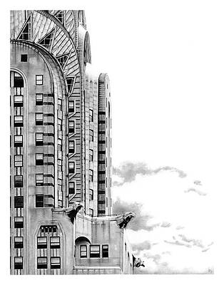 Chrysler Building Drawings Fine Art America