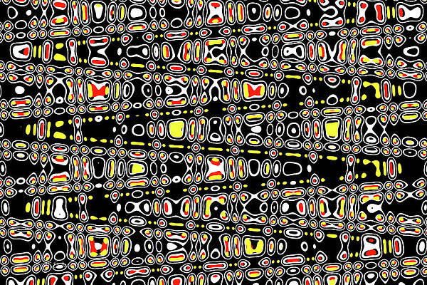 Wall Art - Digital Art - Circles With Color Abstract  by Tom Janca