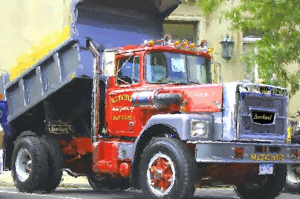 Brockway Trucks Wall Art Pixels