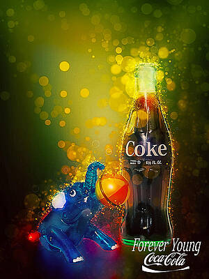 Wall Art - Photograph - Coca-Cola Forever Young 3 by James Sage