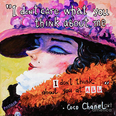 Coco Chanel Paintings for Sale - Fine Art America