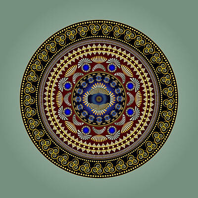 Wall Art - Digital Art - Complexical No 1884 by Alan Bennington