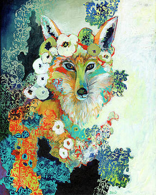 Wall Art - Painting - Contemplating Pearls by Jennifer Lommers