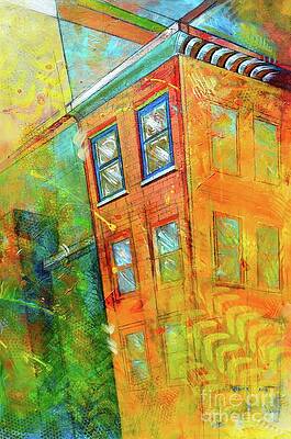 Abstract Building Paintings Fine Art America