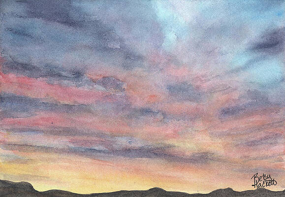 Coyote Sunset by Betsy Hackett Coyote Sunset by Betsy Hackett