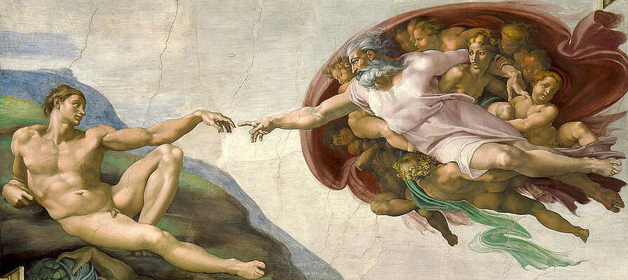 Michelangelo Paintings | Fine Art America