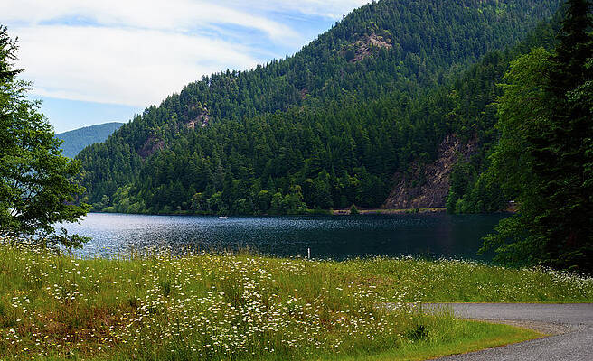 Wall Art - Photograph - Cresent Lake by Tikvah's Hope