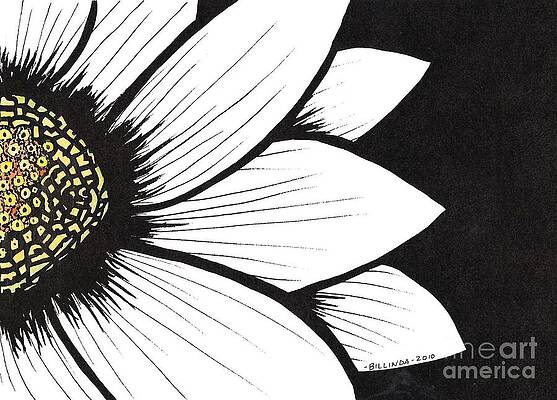 Wall Art - Painting - Daisy 2 by Billinda Brandli DeVillez