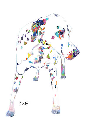 Wall Art - Painting - Dalmatian by Portraits By NC