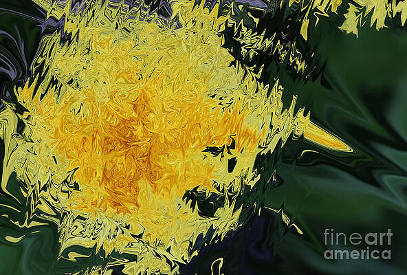 Dandelion Abstract by Tabitha Fox Dandelion Abstract by Tabitha Fox