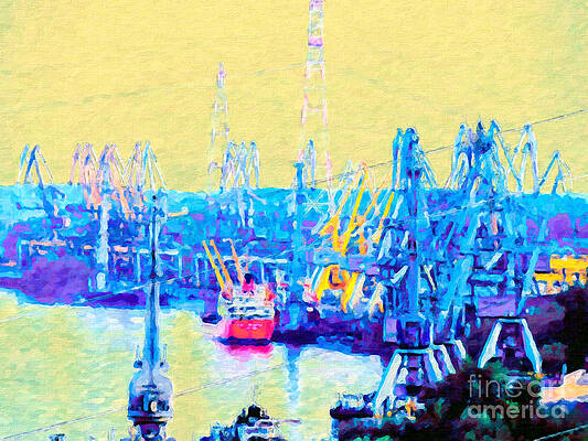 Electricity Pylons Paintings Fine Art America