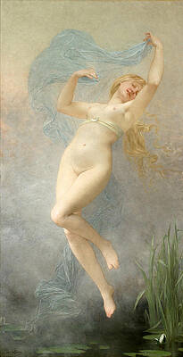 Dawn Print by Jules Joseph Lefebvre