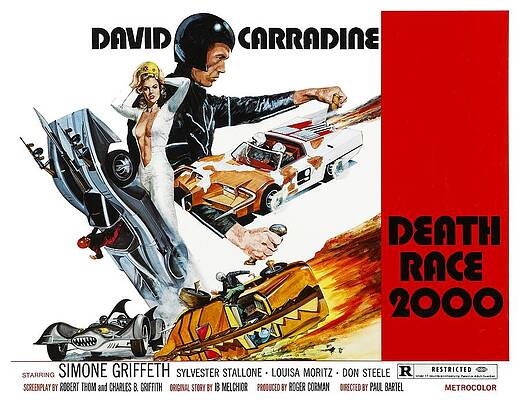 Wall Art - Photograph - Death Race 2000, From Left Simone by Everett