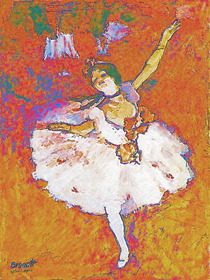 Degas Dancer by Robert Bissett Degas Dancer by Robert Bissett