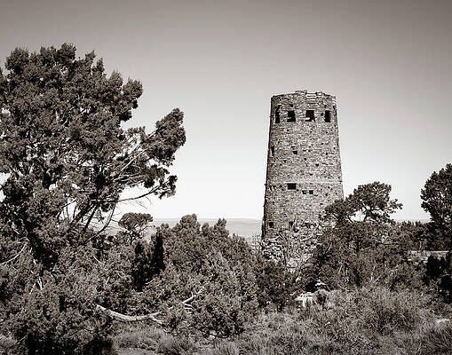 Wall Art - Photograph - Desert View Watchtower by James Barber