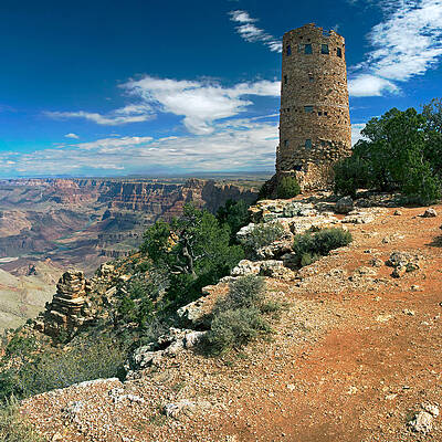 Wall Art - Photograph - Desert View Watchtower by Nicholas Blackwell