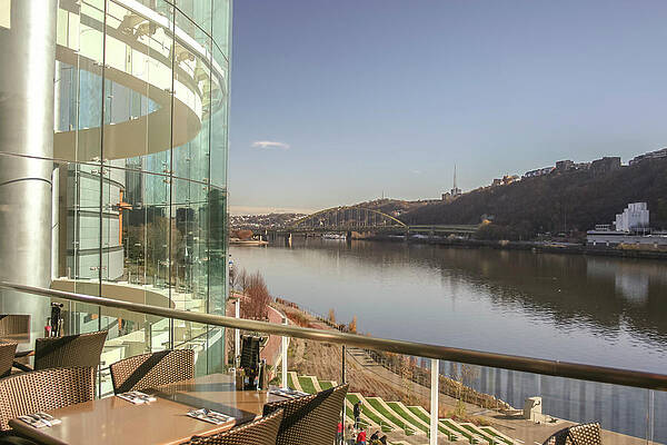 Wall Art - Photograph - Dinner on the river by Darrell Foster