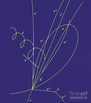 Wall Art - Photograph - Discovery Of Charmed Baryon Quark by Science Source