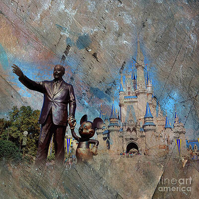 Disney Castle Paintings Fine Art America