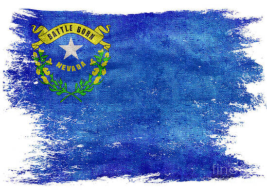 Nevada Flag Art Fine Art America