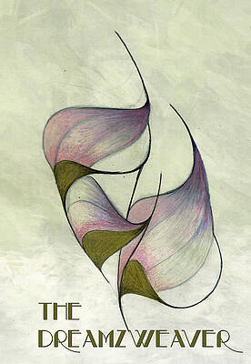 Wall Art - Drawing - Divine Heart Spring Deco Rose by The DreamzWeaver