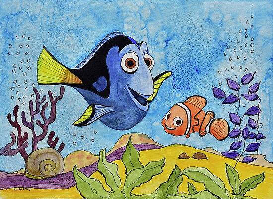 Finding Nemo Paintings Fine Art America