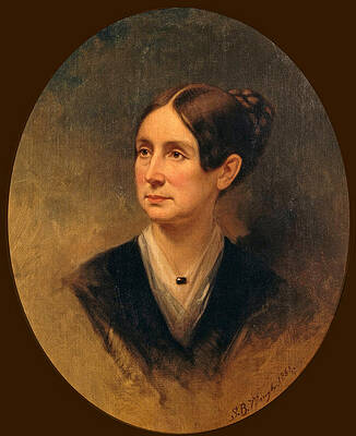 Dorothea Lynde Dix Print by Samuel Bell Waugh