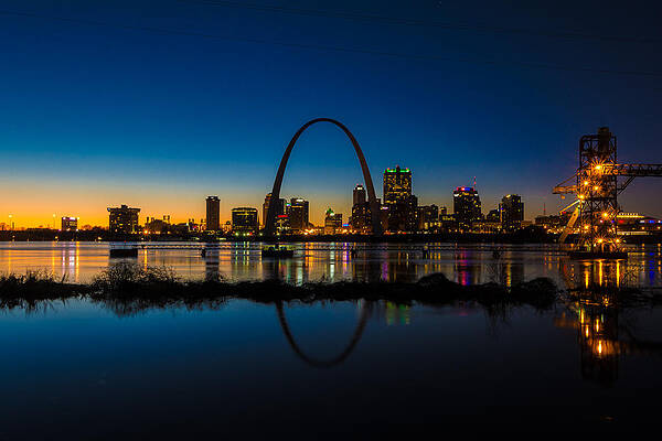 Downtown St. Louis and the Gateway Arch by Matthew Chapman Downtown St. Louis and the Gateway Arch by Matthew Chapman