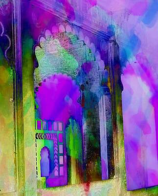 Dreamy Exotic Travel Arches Udaipur Rajasthan India 1a by Sue Jacobi Dreamy Exotic Travel Arches Udaipur Rajasthan India 1a by Sue Jacobi