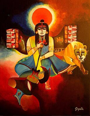 Durga Paintings Fine Art America