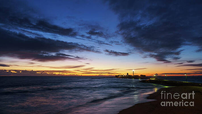 Wall Art - Photograph - Dusk at Saint Sebastian Castle by Sapiens Verbum