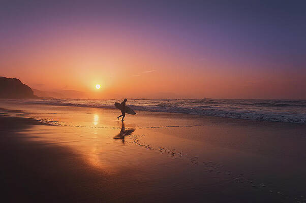 Wall Art - Photograph - Dusk Rider by Mikel Martinez de Osaba