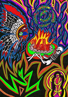 Dying Through death by Michelle Meaney