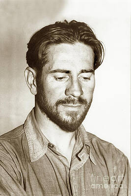  Photograph - Edward Flanders Robb Ricketts  Oct. 1939 by Monterey County Historical Society