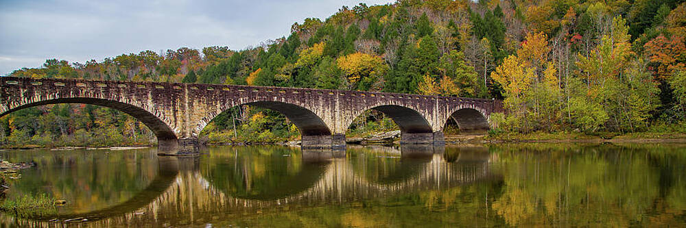 Wall Art - Photograph - Edward M Gatliff Memorial Bridge by Kevin Craft