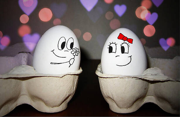 Wall Art - Photograph - Egg love by Nicklas Gustafsson