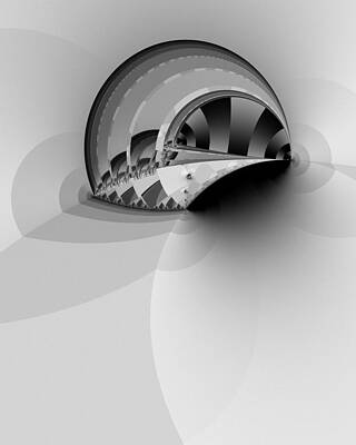Wall Art - Digital Art - Enigma Variation 1 by Vic Eberly