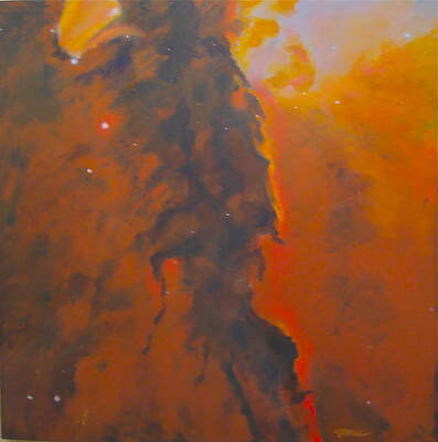 Epsilon Eridani a stellar Spire in Eagle Nebula by Jim Ellis