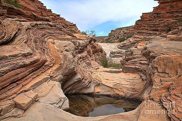 Wall Art - Photograph - Ernst Tinaja Reflections by Adam Jewell
