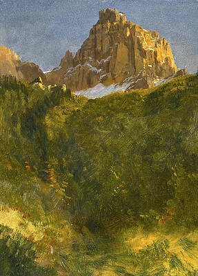 Estes Park Colorado Print by Albert Bierstadt