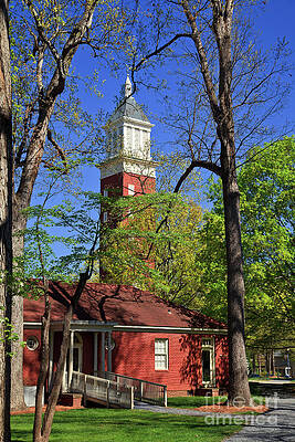 Wall Art - Photograph - Evans Clock Tower at Queens by Jill Lang